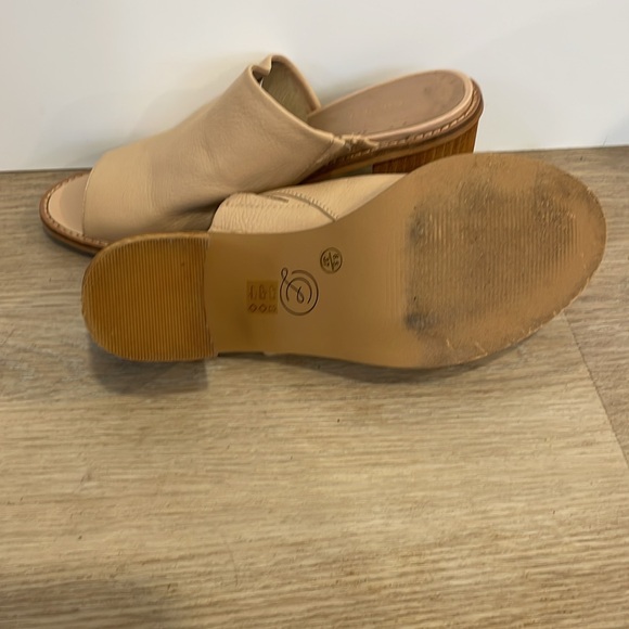 Nude Heeled Slide Sandals by Chinese Laundry - Picture 3 of 3